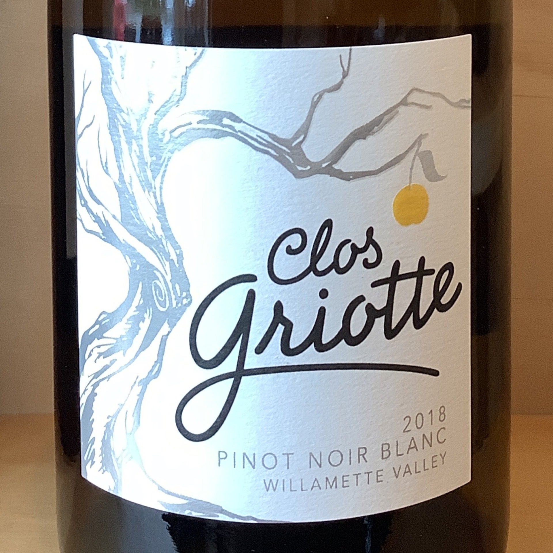 Clos Griotte Pinot Noir Blanc Momtazi Vineyard Willamette Valley